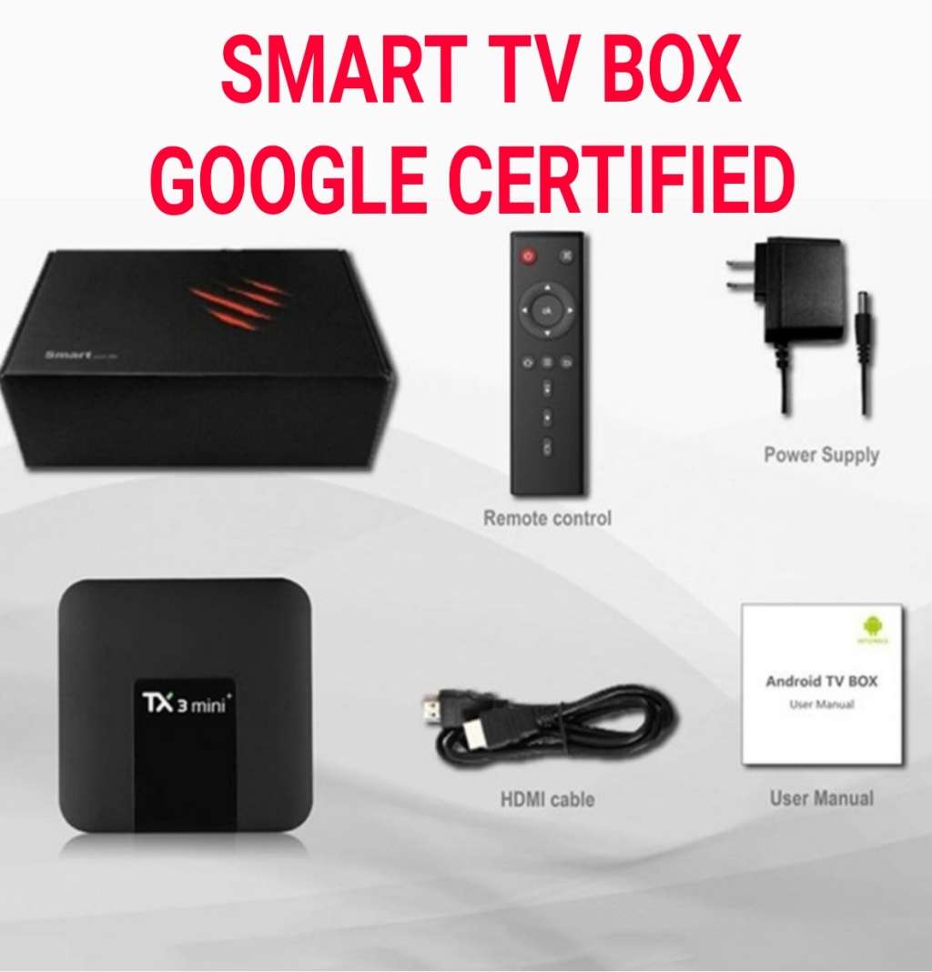 TX3 Mini Google Certified Android Smart TV Box