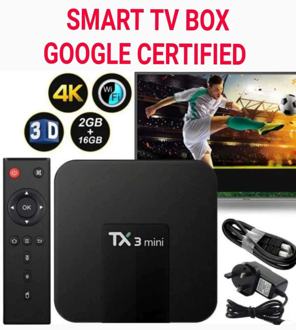 TX3 Mini Google Certified Android Smart TV Box