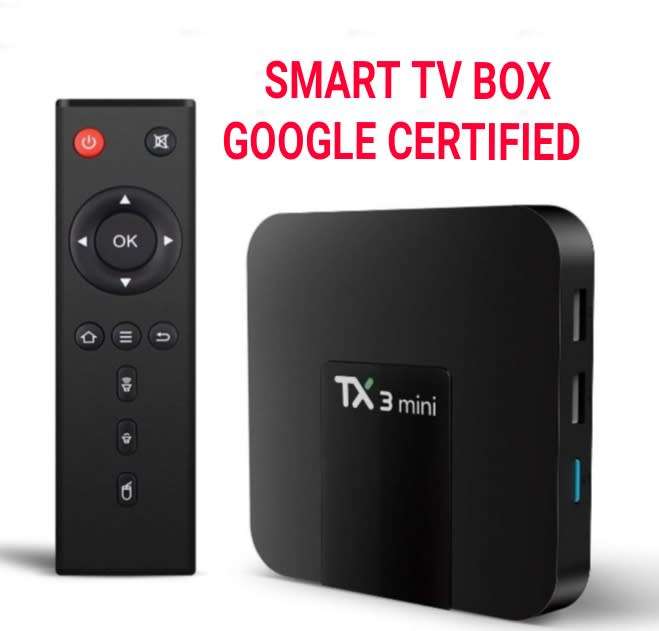 TX3 Mini Google Certified Android Smart TV Box