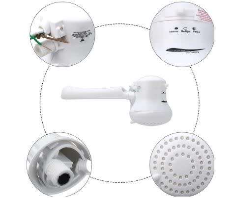 Instant Water Heat Shower Head