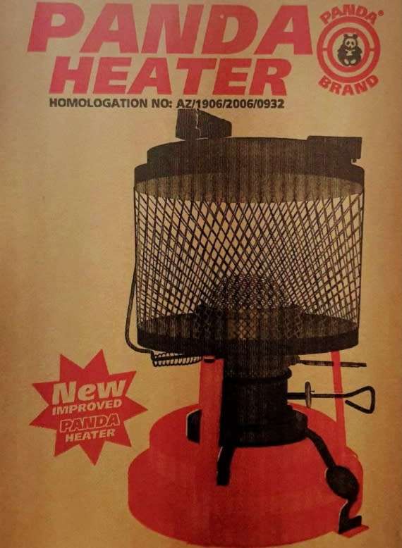 Panda Paraffin Heater and Cooker