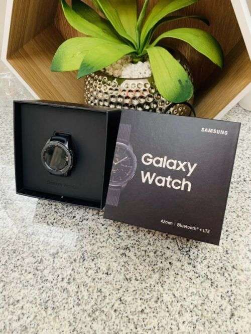 SAMSUNG GALAXY WATCH 42mm - BLACK - LTE