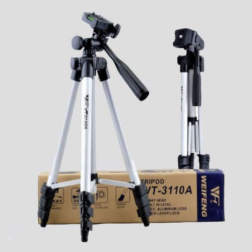 Tripod Aluminum With 3-Way Universal Digital Camera Tripod 3110