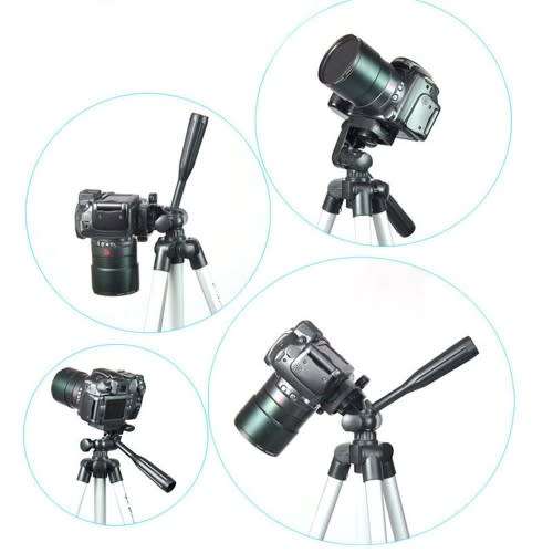 Tripod Aluminum With 3-Way Universal Digital Camera Tripod 3110