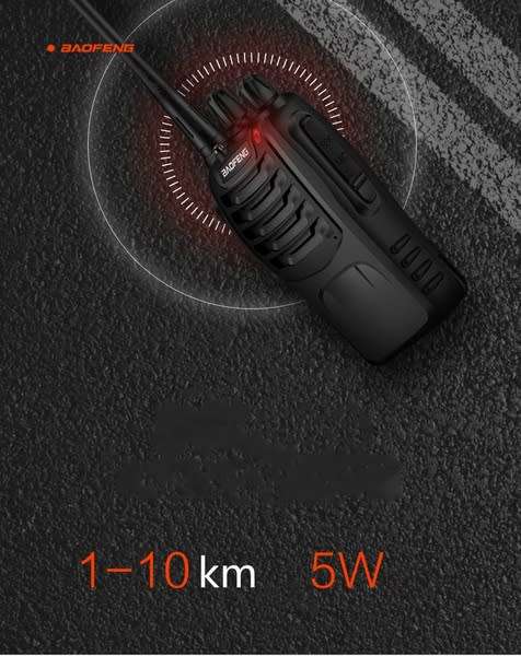 two way radio BF-888S walkie-talkie outdoor communication equipment 1 pair