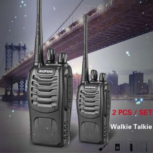 two way radio BF-888S walkie-talkie outdoor communication equipment 1 pair