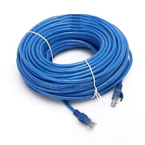 High Speed CAT5 Ethernet Cable (100 ft) LAN UTP BLUE 20M