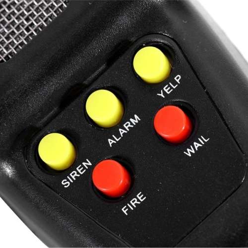 100W loud car warning alarm speaker speaker MIC 5 sound (12V)polyphony annunciator horn