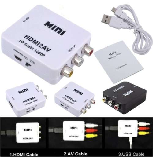 AV TO HDMI Audio Video Converter Adapter