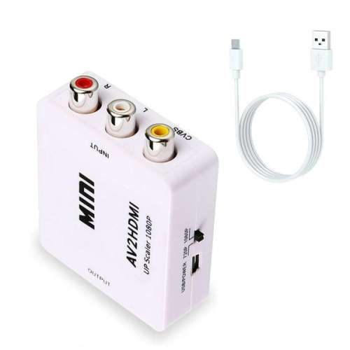 AV TO HDMI Audio Video Converter Adapter