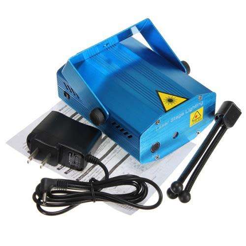 mini laser stage light 2in1