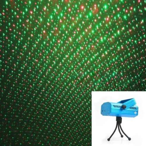 mini laser stage light 2in1