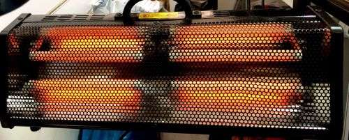 Ceramic tube heater 4 Bar Heater ZR-1002