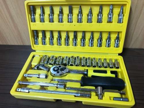 46PC Industrial hand tools socket set