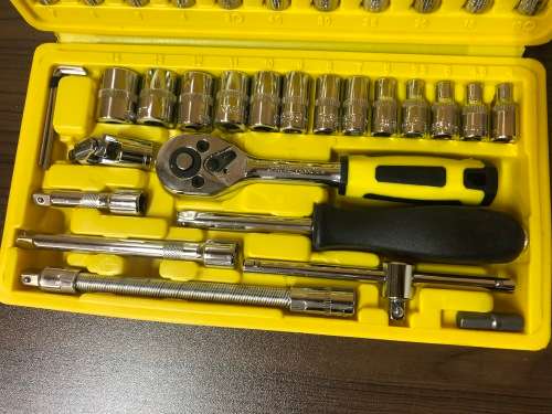 46PC Industrial hand tools socket set