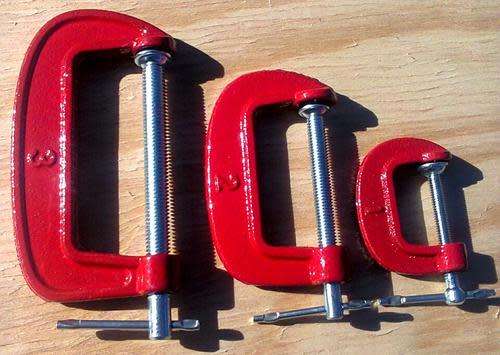 Tork Craft Clamp G 3 Piece Set 1'' 2'' 3"