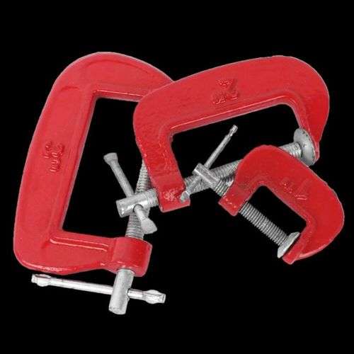 Tork Craft Clamp G 3 Piece Set 1'' 2'' 3"