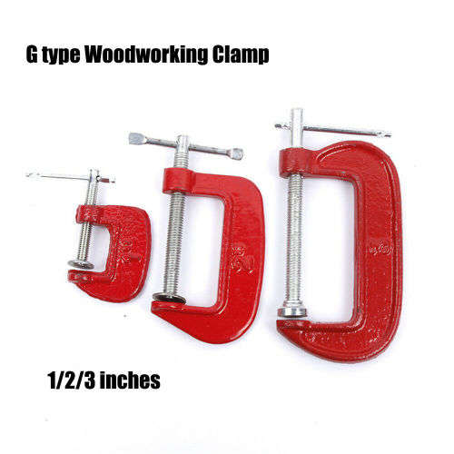 Tork Craft Clamp G 3 Piece Set 1'' 2'' 3"