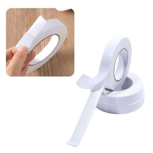 3M white sponge rubber super strong double-sided tape foam double-sided tape 2pcs