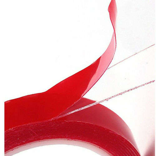 Powerful Transparent Adhesive Sticker Tape Double-Sided Adhesive Tape Permanent 1pcs