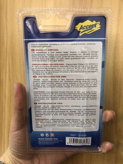 adhesivo instantaned glue