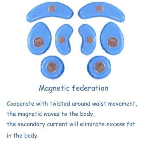 Waist twisting disc healthy massage