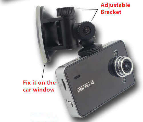 2.4" Full HD 1080P Video Car DVR Vehicle Camera Blackbox Night Vision G-sensor