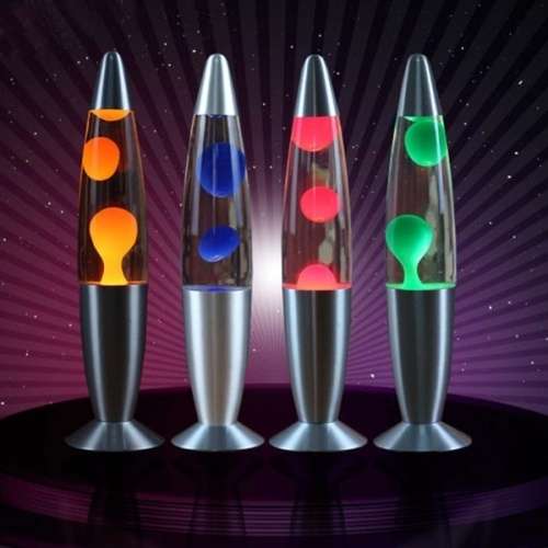 220V LAVA LAMP 40.5cm*10.5cm(Red,Blue,Green,Orange)+1pcs 35W light bulb