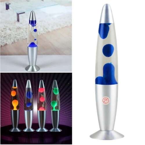 220V LAVA LAMP 40.5cm*10.5cm(Red,Blue,Green,Orange)+1pcs 35W light bulb