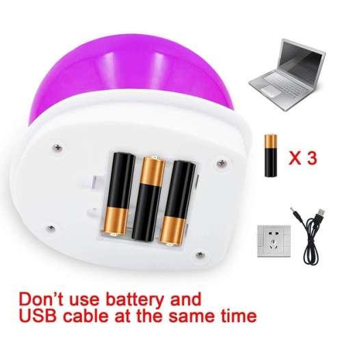 Unicorn Night Light Projector Night Lamp 360 Degree Rotating Color Changing +4pcs AA batteries gift