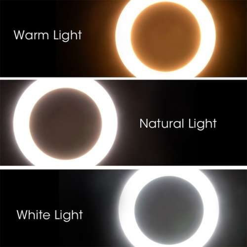 16CM Selfie Ring Light LED Makeup Lamp Fill Light+small Tripod