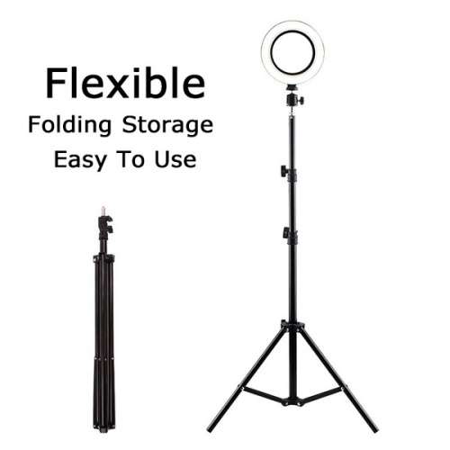 Youtube Studio Live Light Fill 26CM Ring Light With 1.6M Triopd For Phone Selfie Beauty Photography