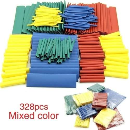 Heat Shrink Tubing Tube Set 8 Size Multi color 328pcs