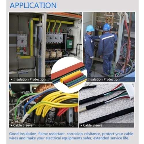 Heat Shrink Tubing Tube Set 8 Size Multi color 328pcs