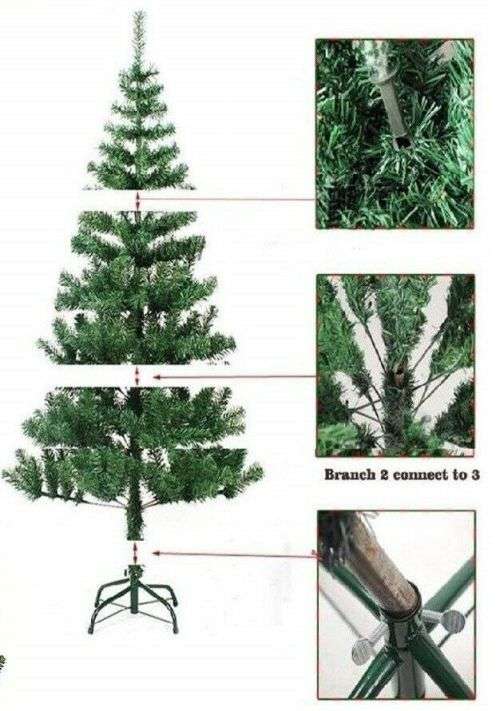 Christmas tree Artificial 210cm