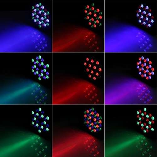 54 LED PAR LED STAGE LIGHT PAR DMX-512 Lighting Laser Projector Party DJ LIGHT