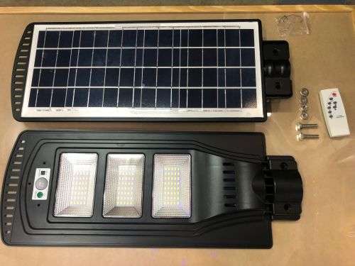 90W Solar motion senser  Light - Solar 90W LED Street Light + Remote(NO bracket)