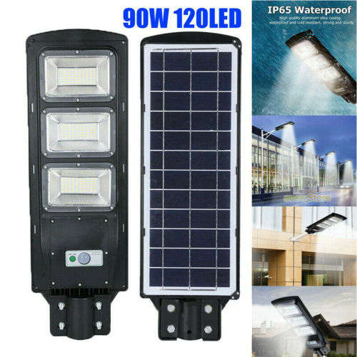90W Solar motion senser  Light - Solar 90W LED Street Light + Remote(NO bracket)