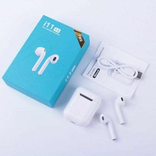 i11 True Wireless Bluetooth Airpods Earphones For ALL PHONES Earbuds Earplugs