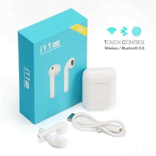 i11 True Wireless Bluetooth Airpods Earphones For ALL PHONES Earbuds Earplugs