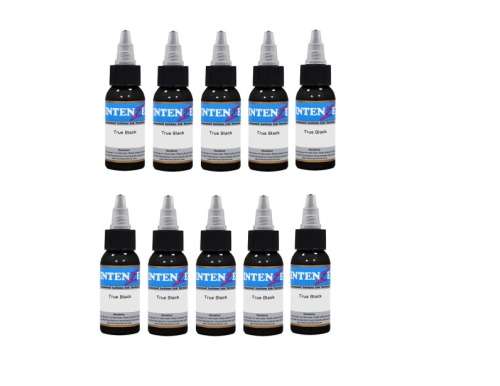 Black Tattoo Ink (Set of 10)