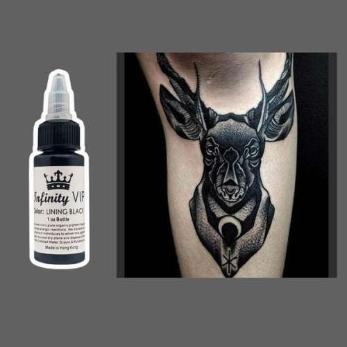 Black Tattoo Ink (Set of 10)