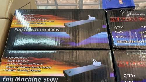 Fog machine 600W+ Remote