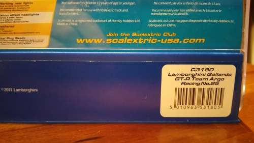 Scalextric Lamborghini Gallardo GTR