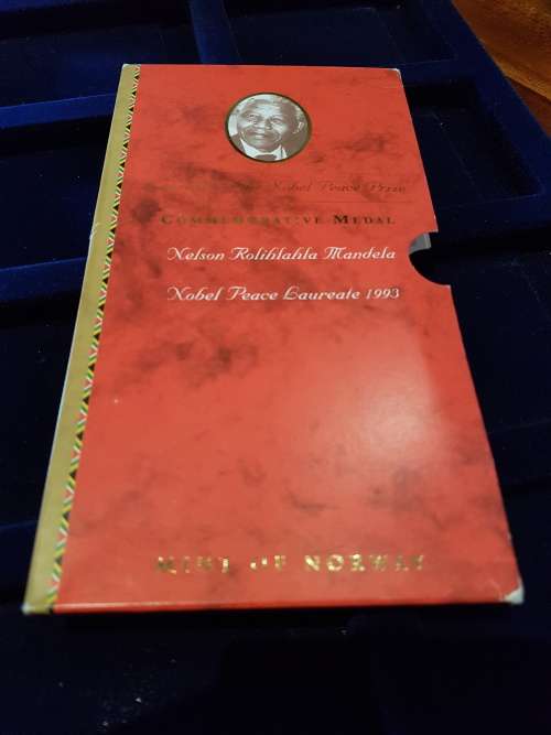 1993 MANDELA NORWAY ROBBEN ISLAND 1/10 Oz PROOF GOLD COIN