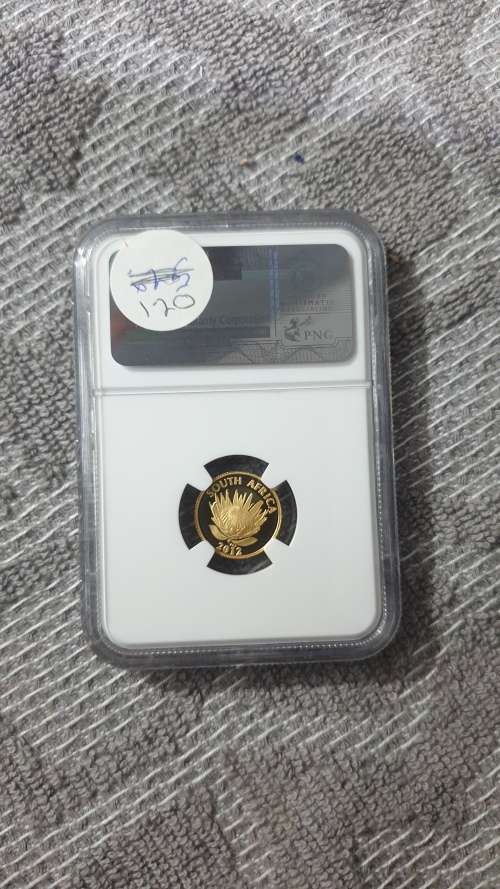 2012 SISULU 1/10 OZ GOLD GRADED  NGC PF69 ULTRA CAMEO