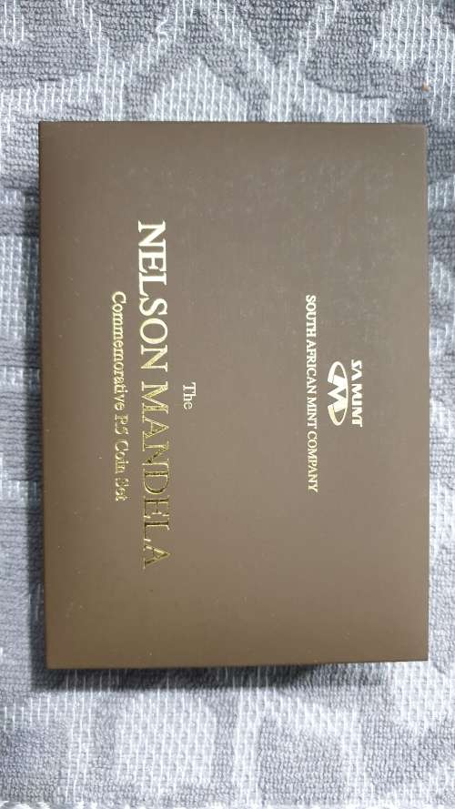 2008 MANDELA COMMEMORATIVE COIN SET CERTIFICATE 573