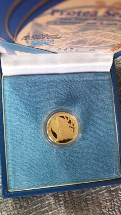 2004 TEN YEAR OF DEMOCRATIC SA 1/10 OZ PROOF R5 CERT 477