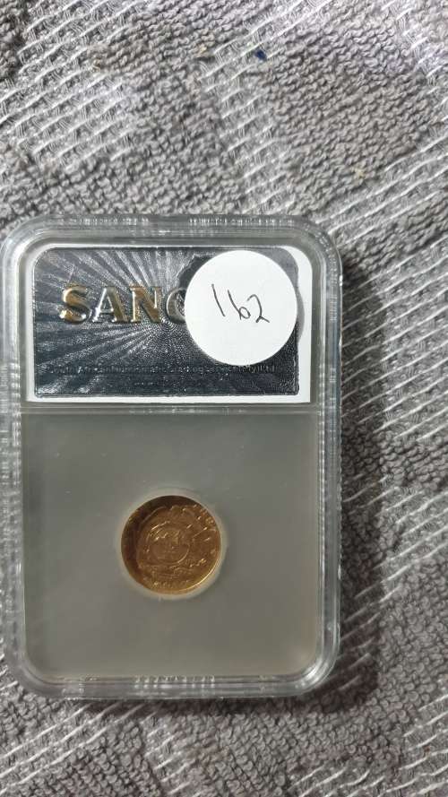 1897 ZAR HALF KRUGER POND GRADED SANGS VF DETAILS POLISHED