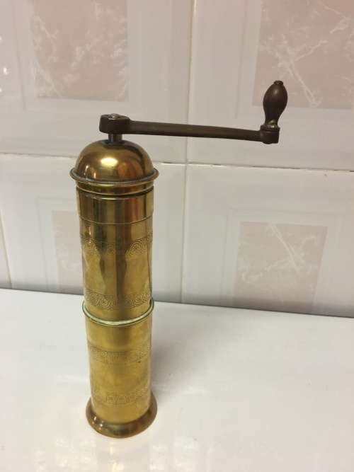 VINTAGE GERMAN KTM BRASS ORIGINAL MOCCA COFFEE GRINDER